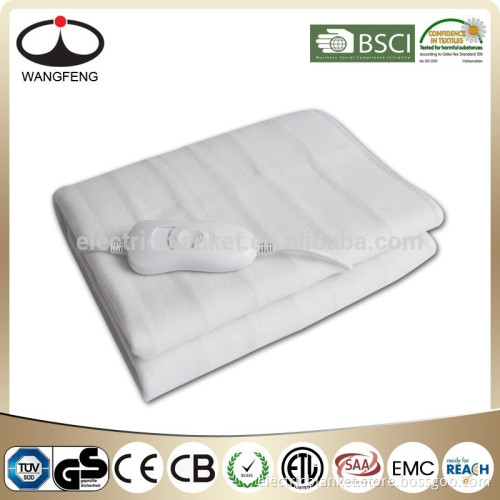 3 Heat Settings Electric Blanket with CE/GS/ELT Certificate
